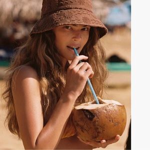 Lack of Color Wave Bucket Hat Brown